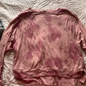 Z Supply Pink Tie-Dye Pajama’s